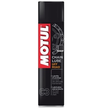 C3 CHAIN ​​LUBE OFF ROAD 400ML MOTUL / МОТОЦИКЛЫ