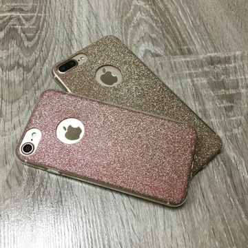 Красивый чехол для iPhone 7 8 Glitter BLING Glitter GOLD