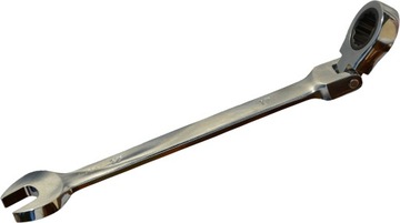 KLUCZ ŁAMANY PŁASKO OCZKOWY Z GRZECHOTKĄ 17mm 72zę