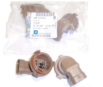 фото thumb №1, Держатель гнездо лампочки h7 opel astra g новая оригинал 1szt