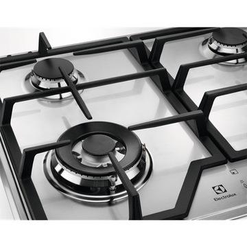 Газовая варочная панель Electrolux CGS6436BX, горелка WOK