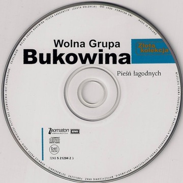 Wolna Grupa Bukowina Pieśń Łagodnych 1 CD РЕМАСТЕР