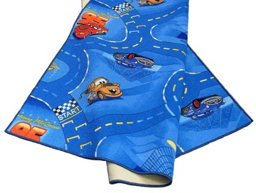 КОВЕР DISNEY CARS STREES АВТОМОБИЛЬНЫЙ КОВРИК 160x200 4 ЦВЕТА