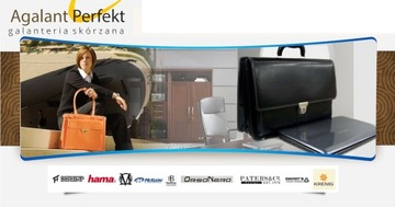 Teczka skórzana biznesowa na laptop 18 cali M559