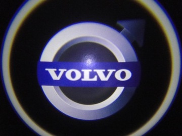 СВЕТОДИОДНЫЕ ПРИВЕТСТВЕННЫЕ СВЕТЫ ЛОГОТИП VOLVO WIRELESS 3D