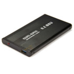 Корпус для накопителя USB 3.0 SATA ALU 2,5 дюйма + чехол + кабель