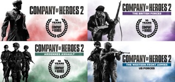 COMPANY OF HEROES 2 PLATINUM EDITION PL PC STEAM KEY + БЕСПЛАТНО