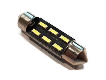 ЛАМПОЧКА 6 LED 4014 SMD ТРУБКА 36мм C5W C10W ПРЕМИУМ