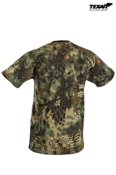 ФУТБОЛКА МУЖСКАЯ ПОД УНИФОРМУ, ХЛОПОК TEXAR CAMOUFLAGE GREEN SNAKE M