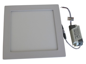 PANEL LED SLIM PREMIUM V-TAC 18W KWADRAT CIEPŁY