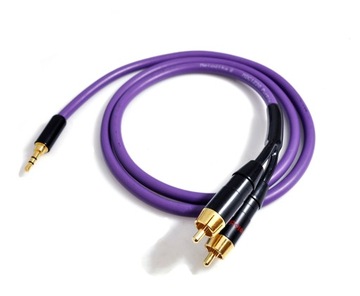 KABEL JACK 3.5 - 2RCA CINCH MELODIKA MDMJ2R20 2m