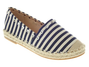 ESPADRYLE DAMSKIE ĆWIEKIE 99-28 Blue r.37