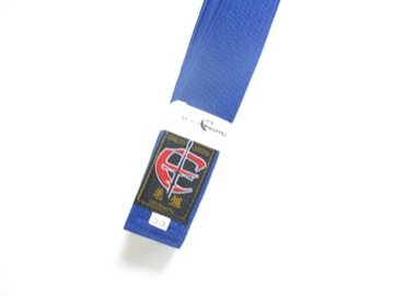 Pas niebieski bjj judo karate aikido kimono 220 cm