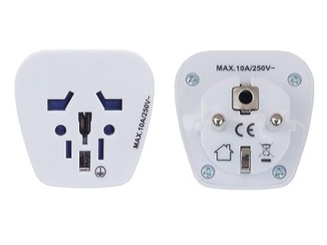 Адаптер питания wt E - gn A/B/C/G/I/J/L/N белый