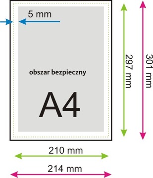 KATALOGI BROSZURY FOLDERY A4 8 STR - 50 szt /200g