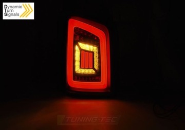 VW TRANSPORTER T5 03-15 LAMPY DIODOWE SMOKE LED BAR klapa do góry
