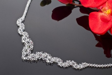 украшения элементы SWAROVSKI свадебное кружево СЕРЕБРЯНОЕ