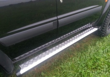 фото thumb №7, Пороги боковой nissan patrol gr y61 длинный long 4up