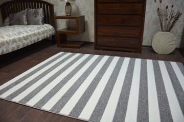 Ковер 140х190 SCANDINAVIAN STRIPES GREY SK #GR2188