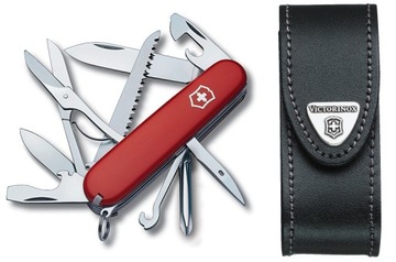 Victorinox 1.4713, Нож карманный Fieldmaster + кожаный чехол 4.0520.3, 91 мм