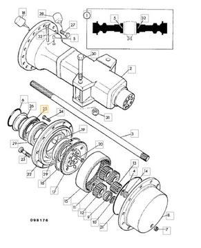 УПЛОТНЕНИЕ СТУПИЦЫ JCB 3CX 4CX 904/50033