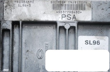 фото thumb №6, Бортовой компьютер peugeot 306 406 1.8 9637798480