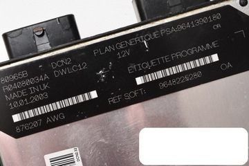 фото thumb №2, Бортовий комп'ютер partner 9641390180 r04080034a 9648225280