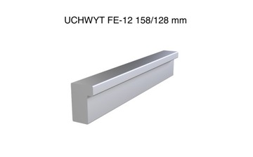 UCHWYT MEBLOWY DO MEBLI ALUMINIUM FE-12 158/128 mm