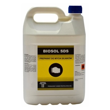 ОЧЕНЬ ПРОЧНАЯ МОЮЩАЯ ЖИДКОСТЬ ДЛЯ ДВИГАТЕЛЯ BIOSOL SDS 5L