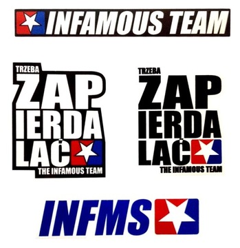 Bluza M INFMS INFAMOUS TEAM + WLEPY