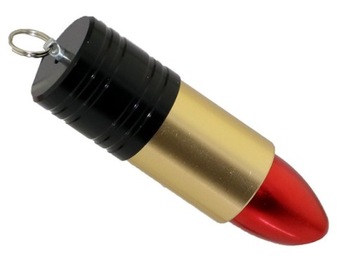 PENDRIVE SZMINKA POMADKA 64 GB USB CZERWONA