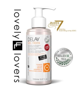 LOVELY LOVERS DELAY GEL 150 мл Задержка эякуляции