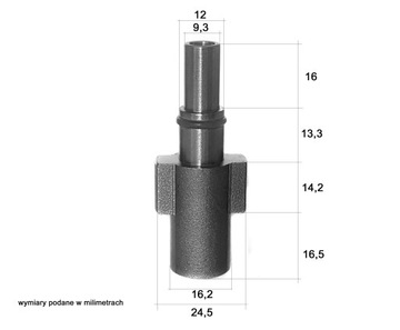 МИНИ-КОПЬЕ ДЛЯ BLACK&DECKER MACALLISTER BOSCH