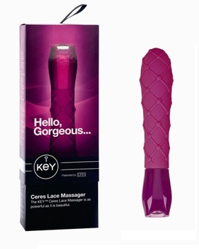 KEY VIBRATOR Ceres Lace Massager роскошный силикон