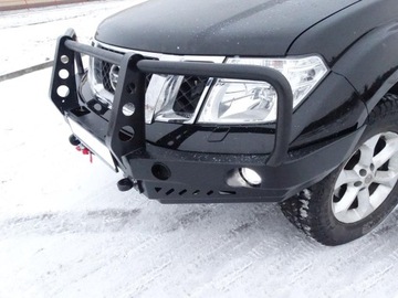 фото thumb №11, Бампер перед переднее nissan navara d40 стальной