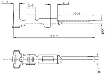 КОНЦЕВОЙ СОЕДИНИТЕЛЬ НАРУЖНАЯ SS1,5 SUPERSEAL 10 шт.