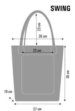 Фетровая сумка-качели BERTONI, черная, с принтом Икебана