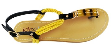 #8478 JAPONKI BOHO ETNO sznureczki bambus 38