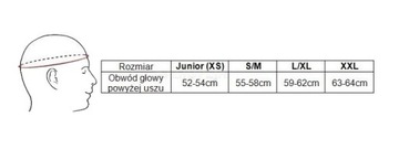 Подшлемник лыжный мужской женский черный L/XL 3в1