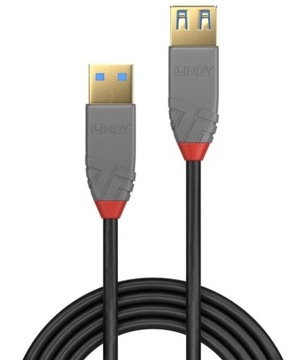 KABEL PRZEDŁUŻACZ USB 3.0 A - A LINDY 36763 3m