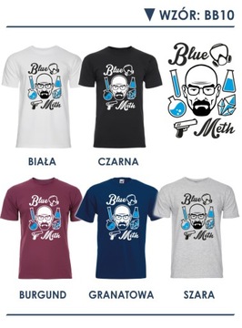 KOSZULKA T-SHIRT BREAKING BAD HEISENBERG PINKMAN S