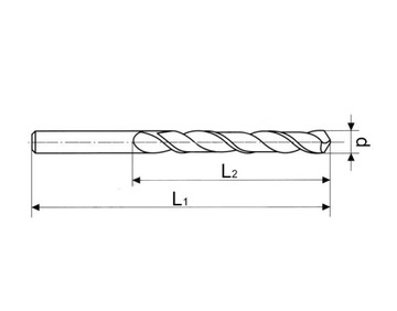 WIERTŁO WIERTŁA DO METALU KOBALTOWE FI 3.8 MM HIT!