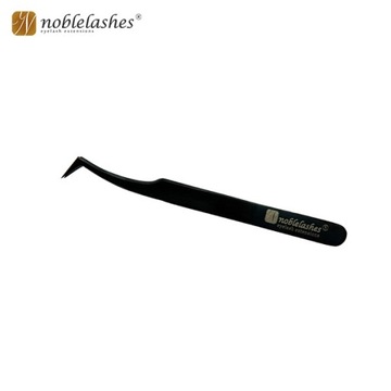 Пинцет для ресниц Noblelashes Black Plasma Sharp