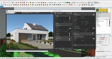 КУРС - SKETCHUP + V-RAY 3.4 - ВИЗУАЛИЗАЦИЯ ДОМА