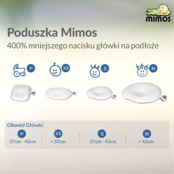 белая НАВУШКА для подушки MIMOS, размер M