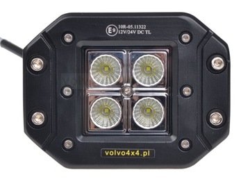 LAMPA ROBOCZA TYLNA ZDERZAK LED 12W Off-Road 4x4