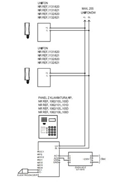 1-СЕМЕЙНЫЙ ЦИФРОВОЙ ДОМОФОН 1062/101D-RF SCAITEL