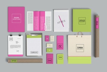 Notes klejony z okładką A5, 50 kartek - 50szt.