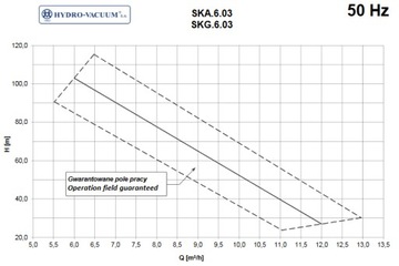 Трехступенчатый гидрофорный насос SKA 6.03 EZ1 H-V