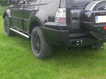 фото thumb №11, Задний бампер стальной mitsubishi pajero 4 v80